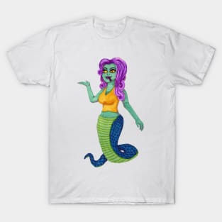 Halloween Monster - Snake Girl T-Shirt